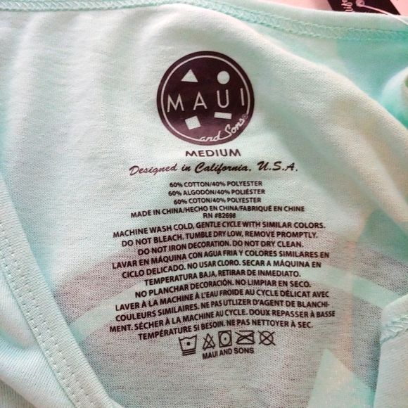 MAUI and Sons NEW Classic Cookie Logo Tank Top - Picture 8 of 8
